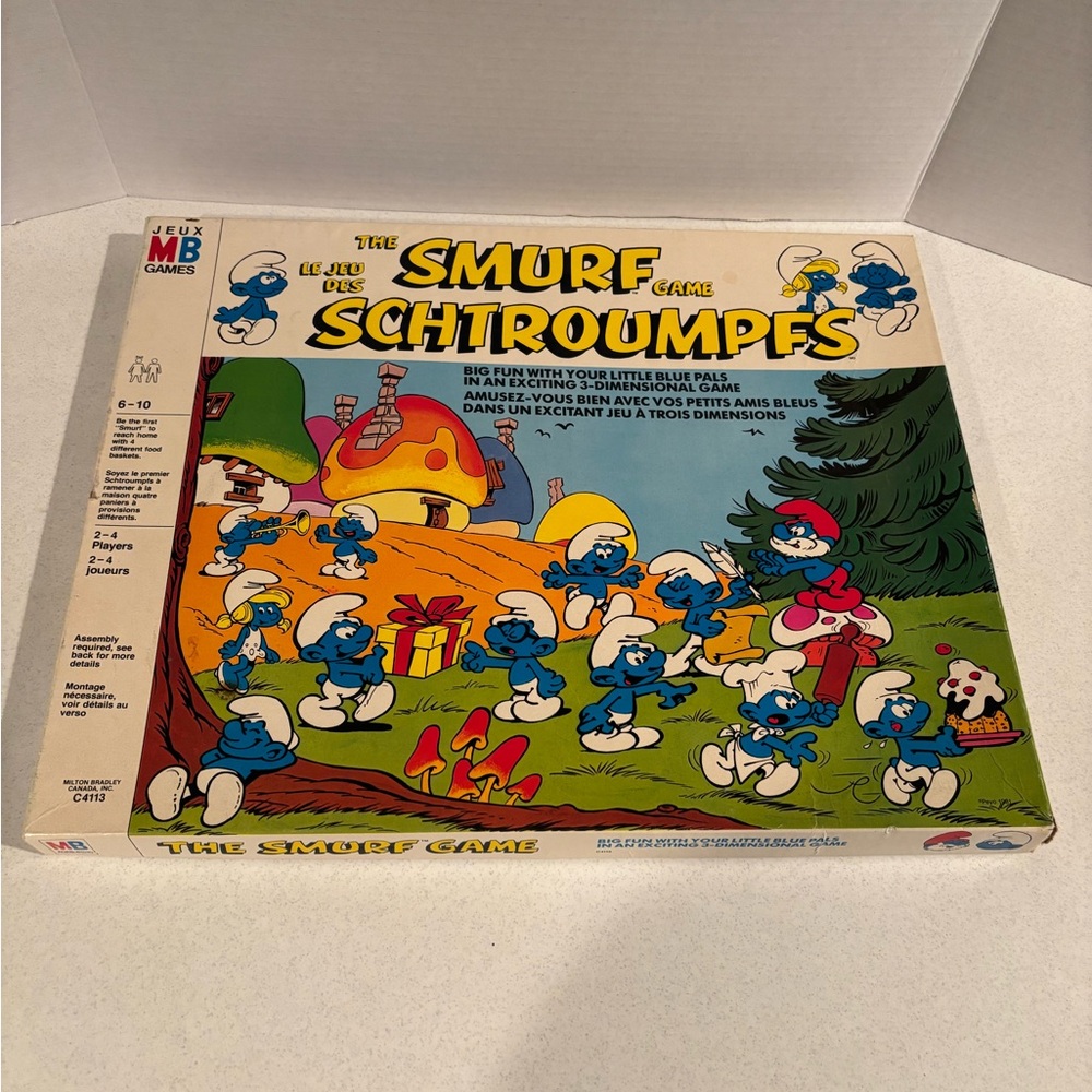 *SALE* PRICE REDUCED FOR QUICK SALE - The Smurfs Board Game - incomplete